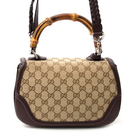 gucci monogram bamboo|best price gucci bamboo.